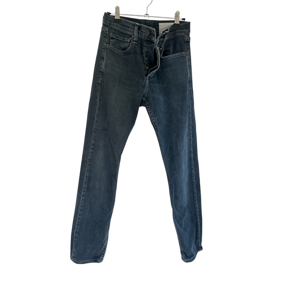 Rag & Bone Gray Slim Fit 2 Button Fly Skinny Jeans 29